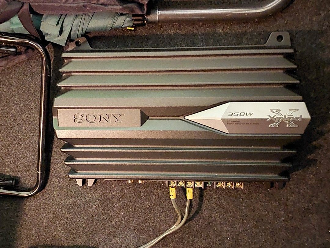 Sony Xplod Subwoofer 1000W and Amplifier 350W, Car Accessories ...