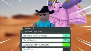 Roblox stand upright: rebooted Tusk Act 4, 電子遊戲, 電子遊戲, 其他- Carousell