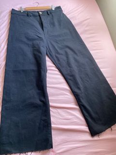 Stradivarius High Waist Twill Culottes (Overrun)