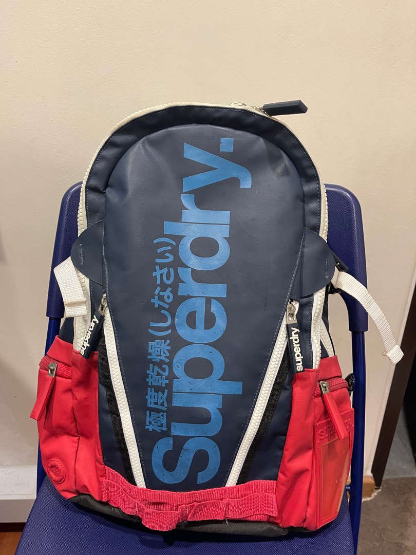 Superdry backpack authentic, Men's Fashion, Bags, Backpacks on Carousell