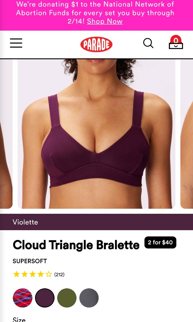 SuperSoft Triangle Bralette