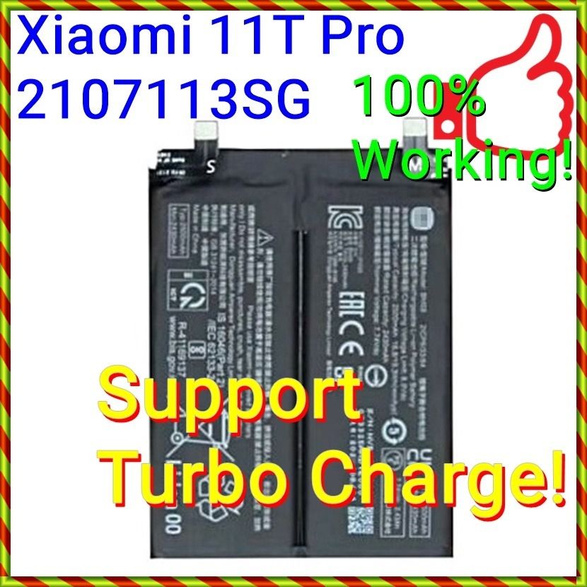 Batterie Xiaomi Mi 11t Pro Batterie Originale BM58 Pour Xiaomi Mi - Foto 8