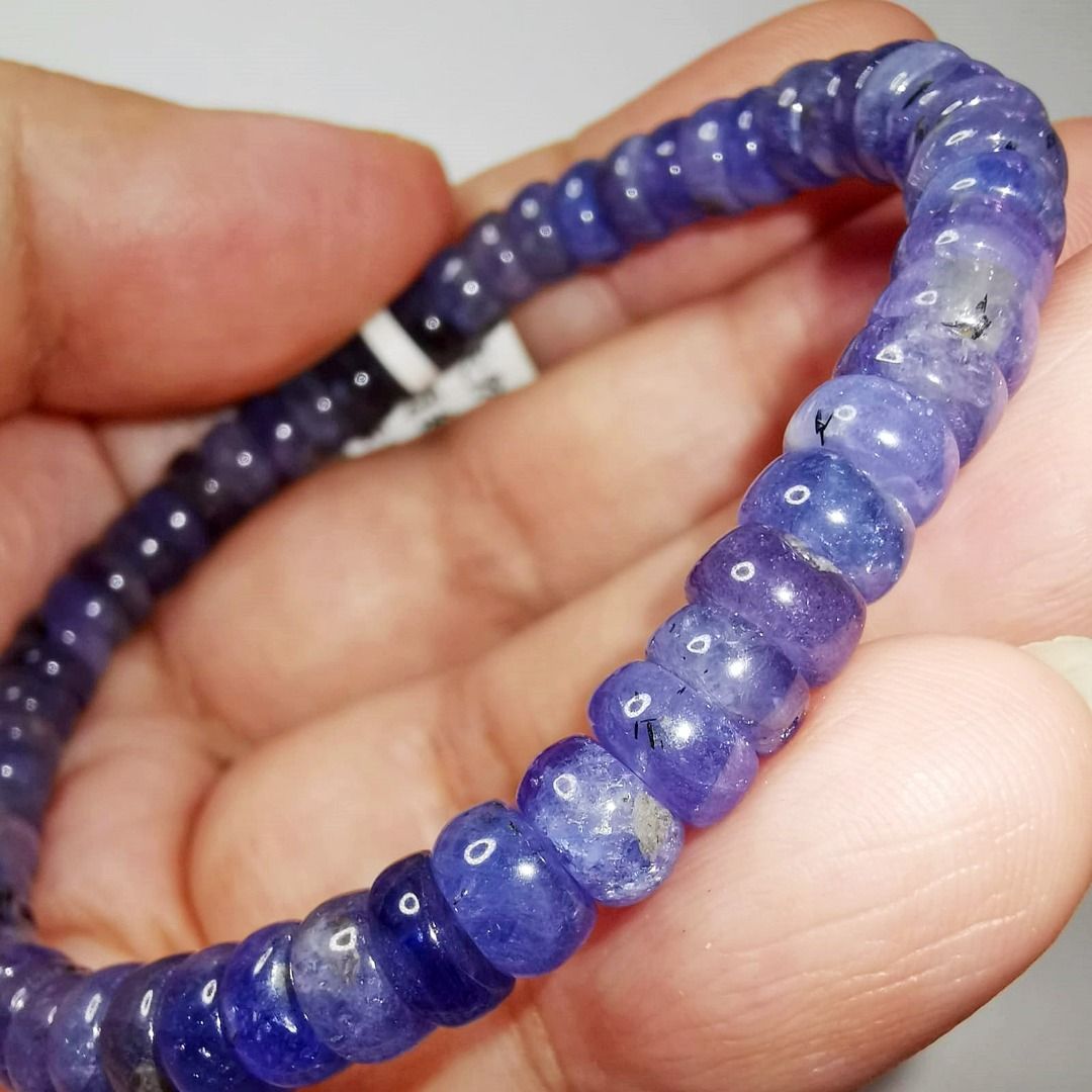 Tanzanite sales bead bracelet
