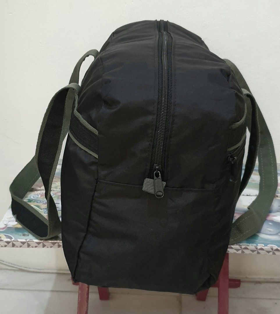 Tas Gym nilon ringan, tidak tebal / travel bag, second monza, Women's