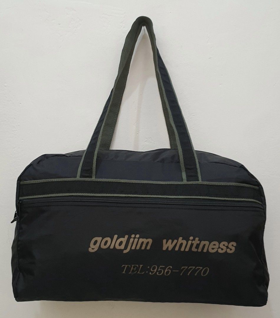 Tas Gym nilon ringan, tidak tebal / travel bag, second monza, Women's