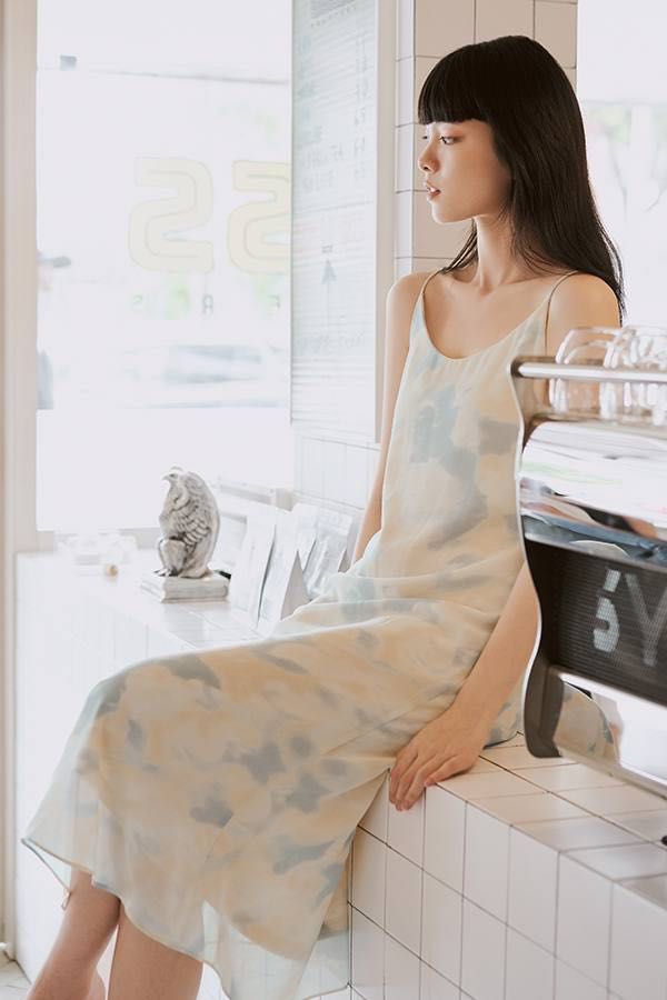 The Closet Lover TCL Sora Two way Midi Slip Dress