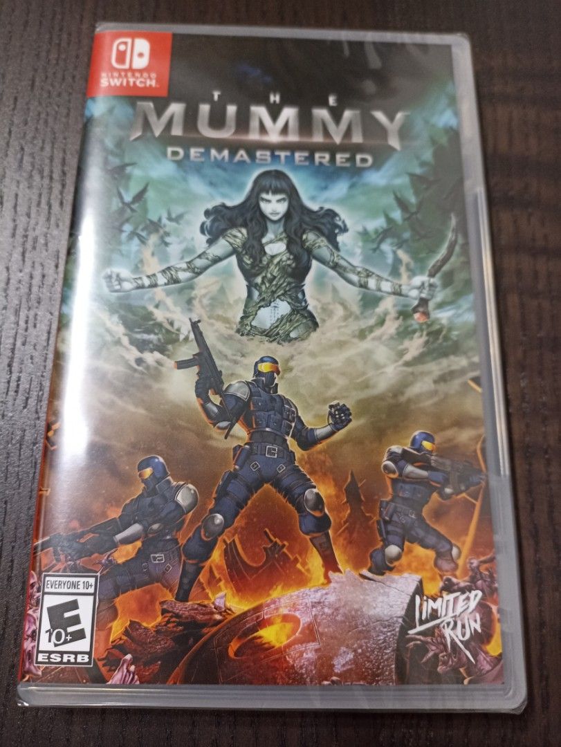 The Mummy Demastered Limited Run Games 086 Nintendo Switch