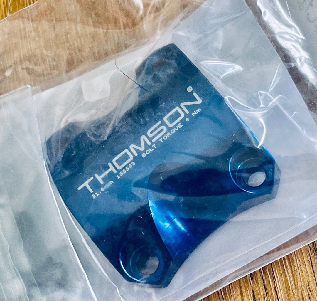 Thomson X4 stem Dress Up Kit, BLUE, Sports Equipment, Bicycles & Parts