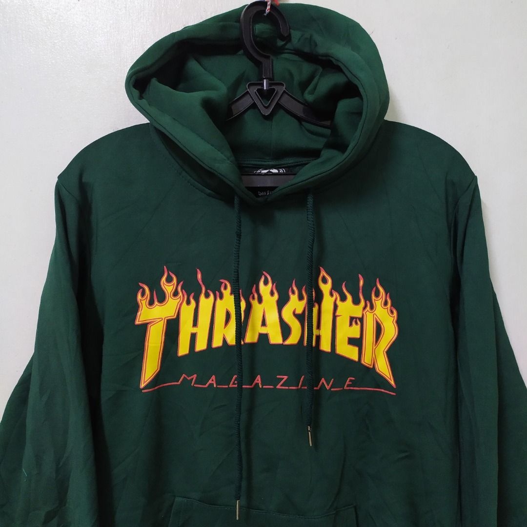 Hoodie thrasher green discount