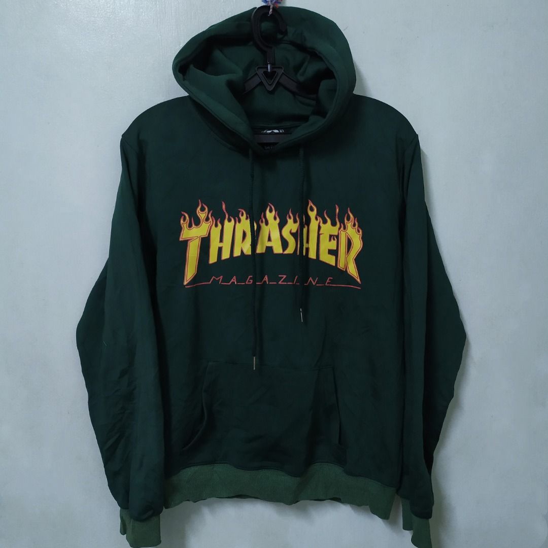 Hoodie thrasher green sale
