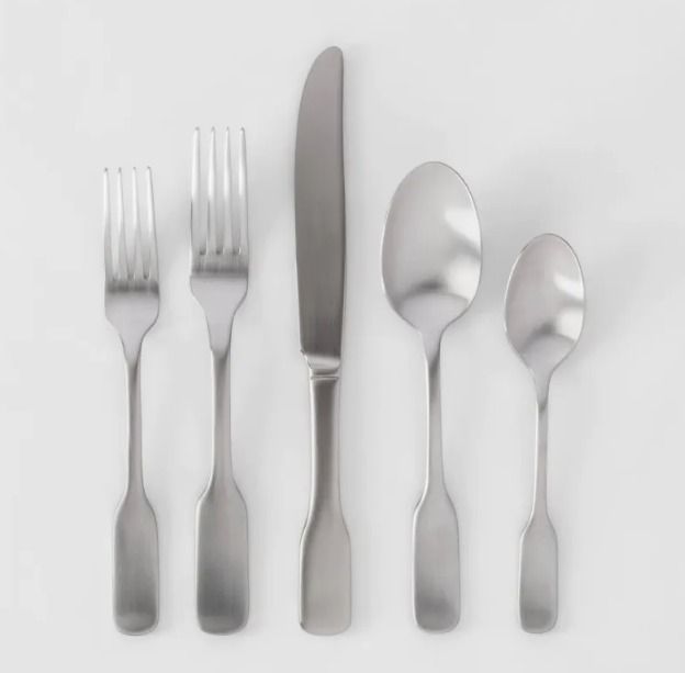 Threshold Flatware Silverware Set 20PC or 45PC Assorted NewUSA