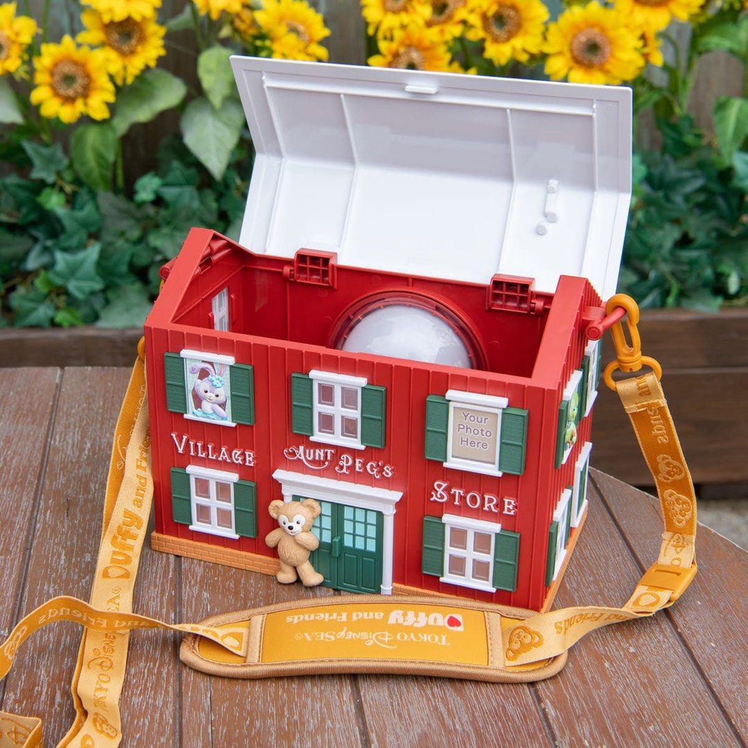 Tokyo DisneySEA Duffy Popcorn Box Shellie May Stella Lou Gelatoni