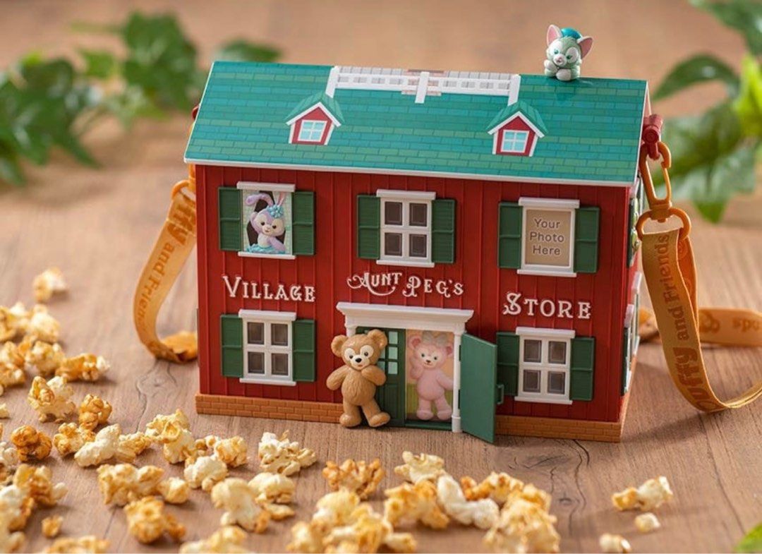 Tokyo DisneySEA Duffy Popcorn Box Shellie May Stella Lou Gelatoni