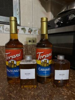 Torani Hazelnut or Caramel Syrup in 350ML