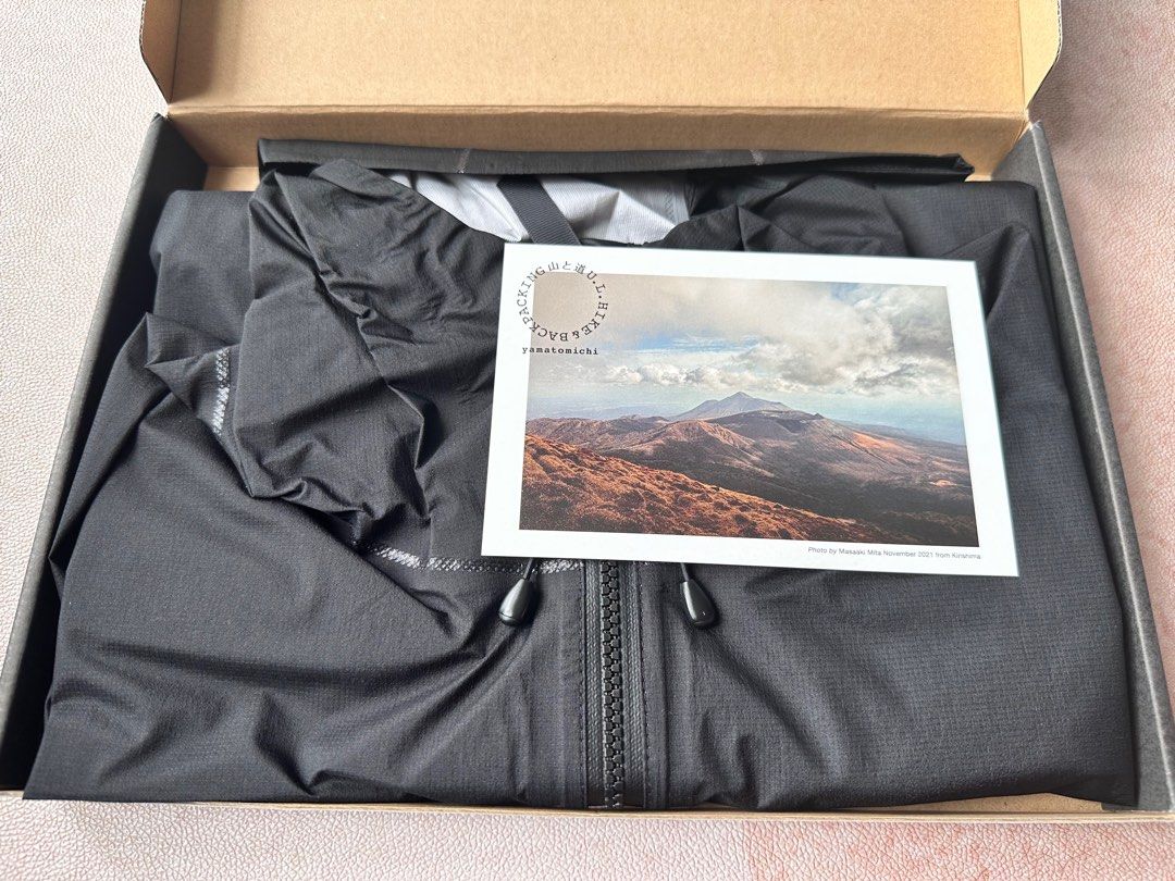 山と道UL All-weather Jacket Black XL 現貨, 男裝, 外套及戶外衣服