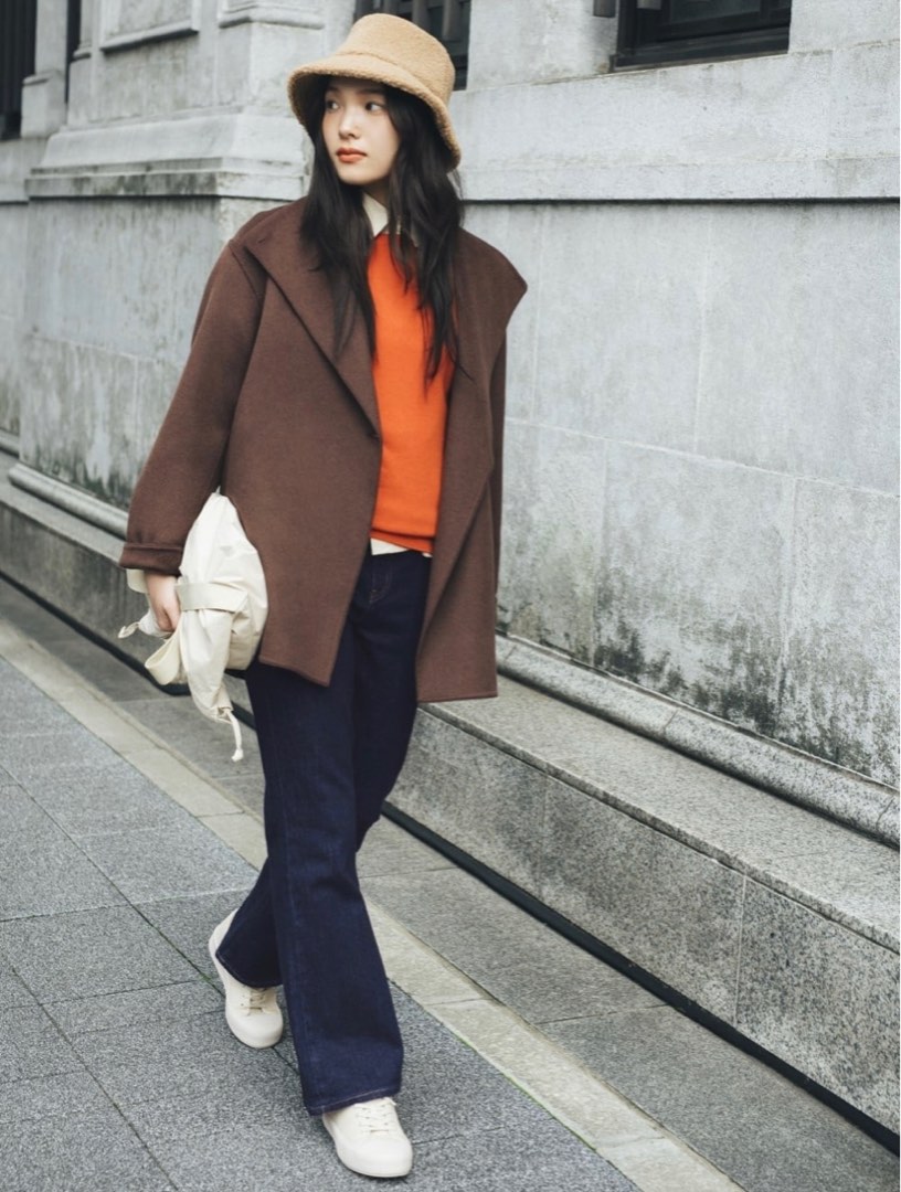 Uniqlo online short coat