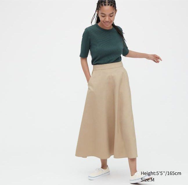 Uniqlo circular skirt new arrivals