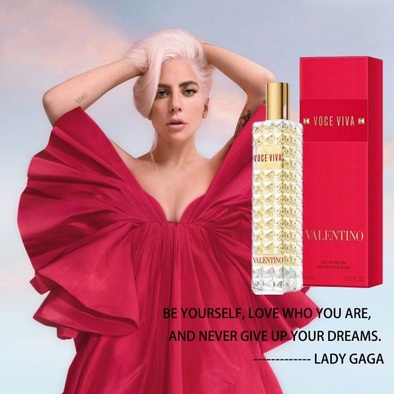 Eau De Valentino Beauty Lady Gaga Valentino Voce Viva Perfume 50ml