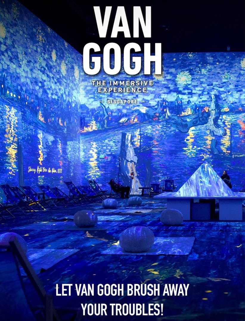 Van Gogh The Immersive Experience 1 pax ticket, Tickets & Vouchers