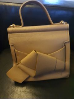 Victoria Sloane Beige Handbag
