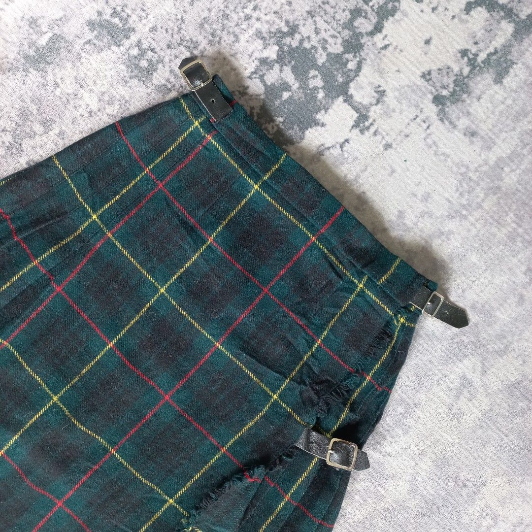 Vintage jamie mc shim made in england scottish checked skirt, Women's ...