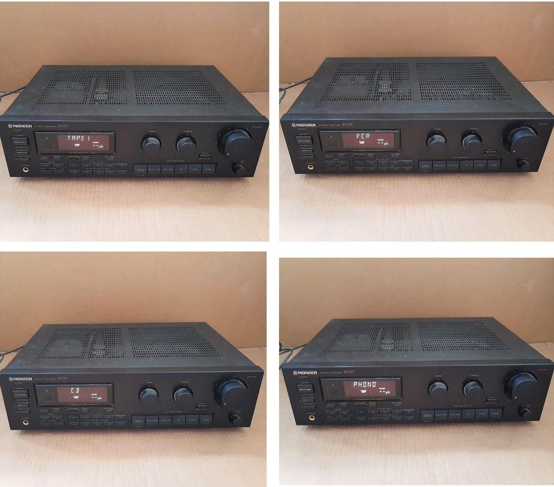 アンプ PIONEER STEREO RECEIVER MODEL SX-757 Vintage Pioneer SX-757 Stereo Receiver Amplifier, The Original