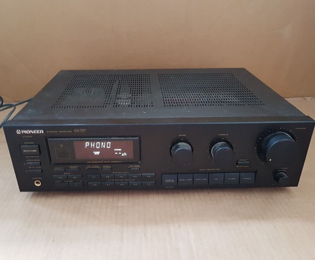 Vintage Pioneer SX-757 Stereo Receiver Amplifier, The Original