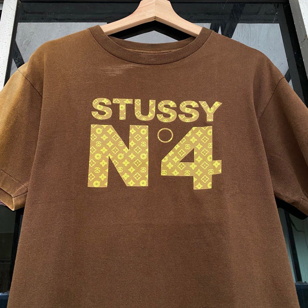 Stussy monogram shirt inspired by gucci, Men's Fashion, Tops & Sets,  Tshirts & Polo Shirts on Carousell