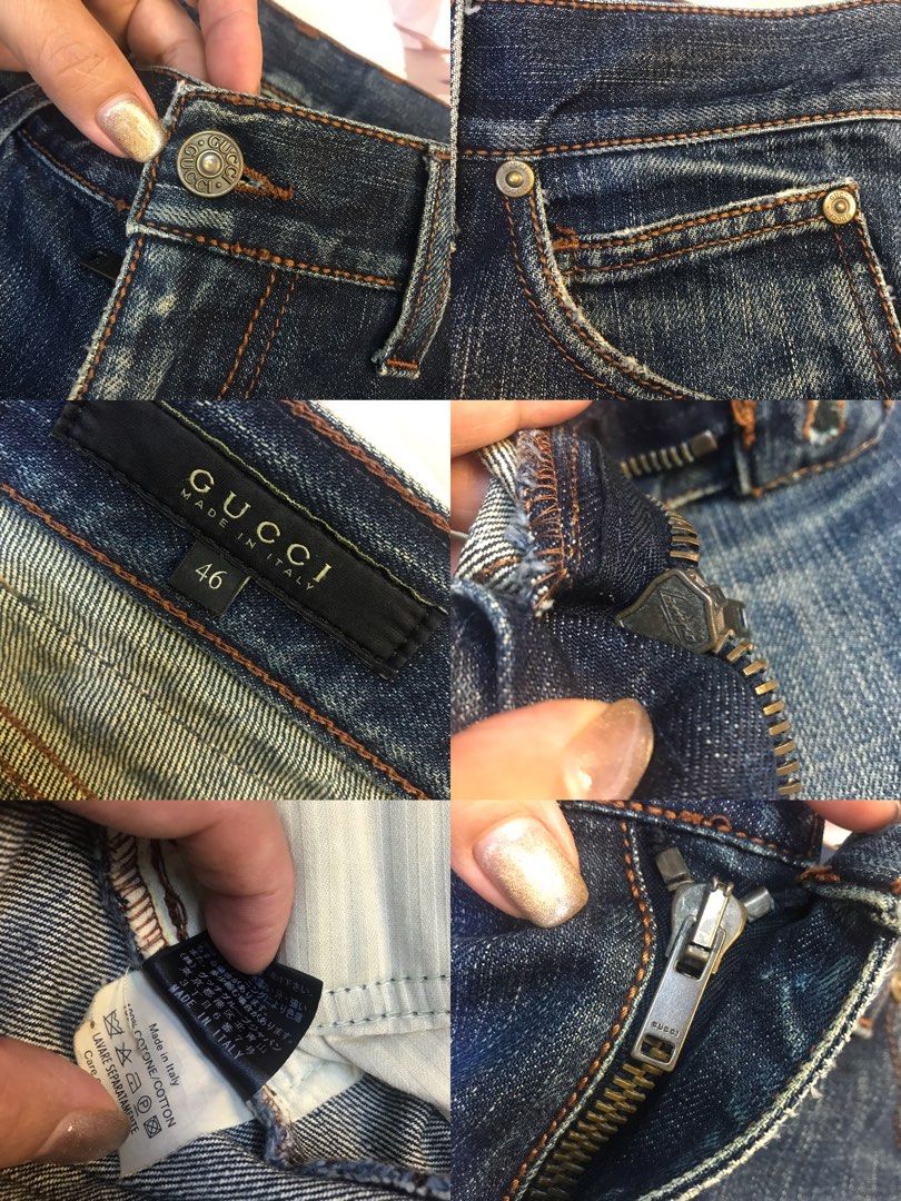 Original 2025 gucci jeans
