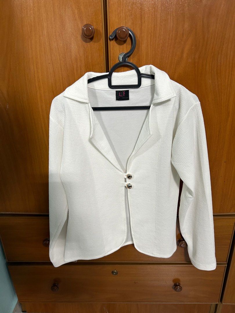 White casual hotsell blazer womens