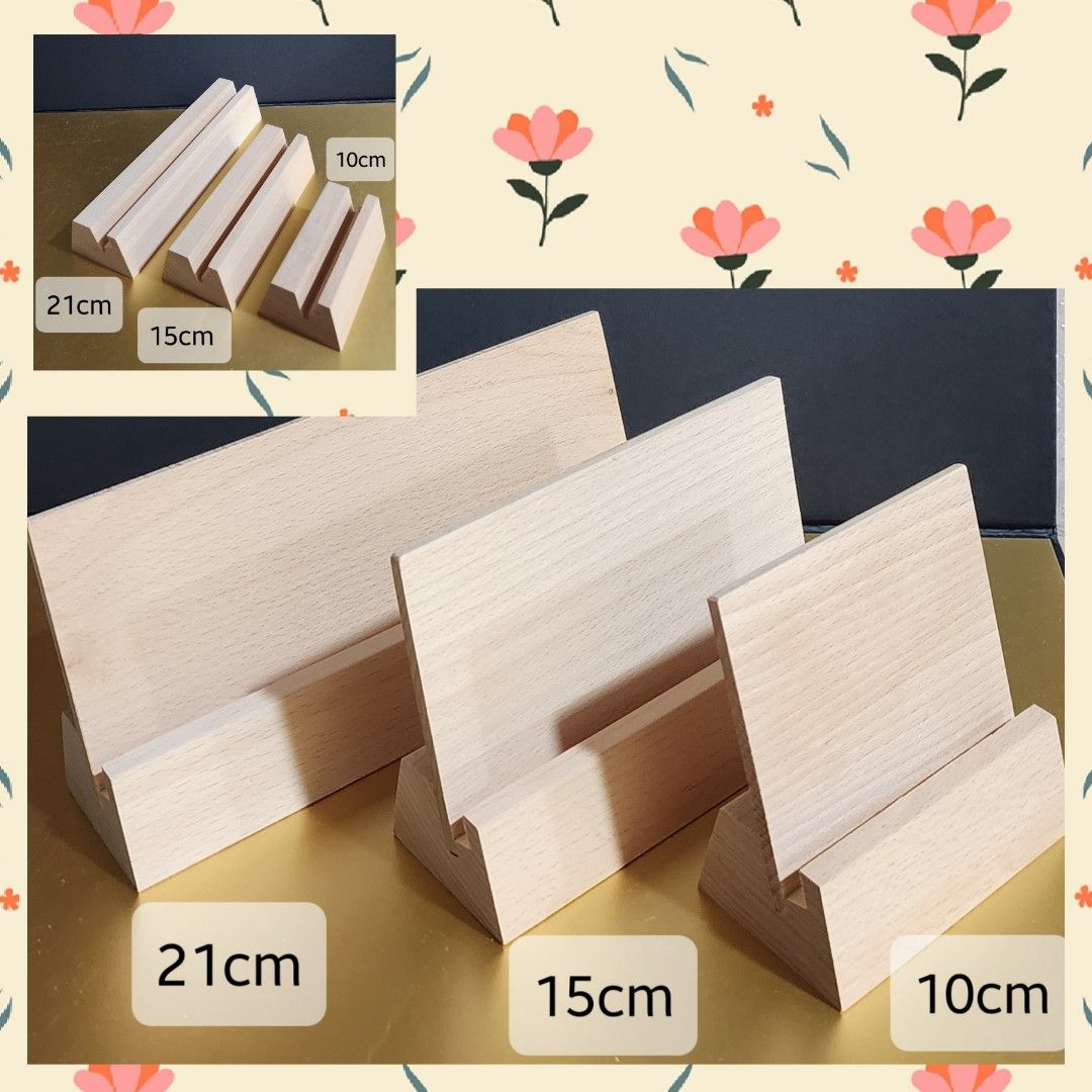 Wooden Card Holder Singapore, Table Card Holder Singapore, Wooden Place