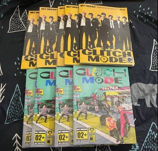 WTS NCT DREAM GLITCH MODE UNSEALED ALBUMS