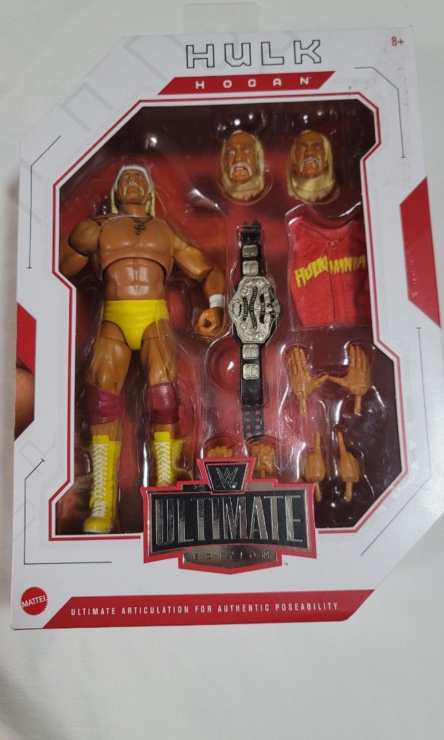 WWE Ultimate Edition Hulk Hogan, Hobbies & Toys, Toys & Games on Carousell