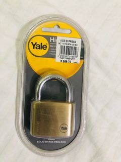 Yale solid brass padlock 🔐 50mm