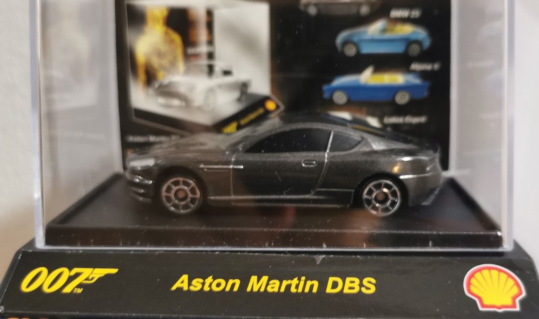 Voiture Miniature Aston Martin James Bond 1/64 - Modèle Shell - Occasion