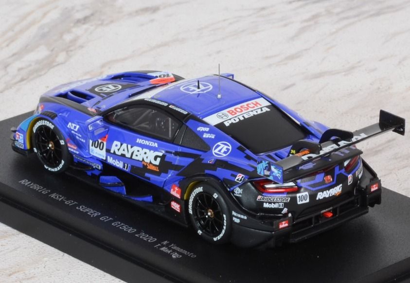 1:43 EBBRO Raybrig NSX-GT Super GT GT500 2020 No.100, 興趣及遊戲 