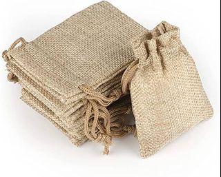 17 x 23 cm Jute Bags for loot bags or give aways