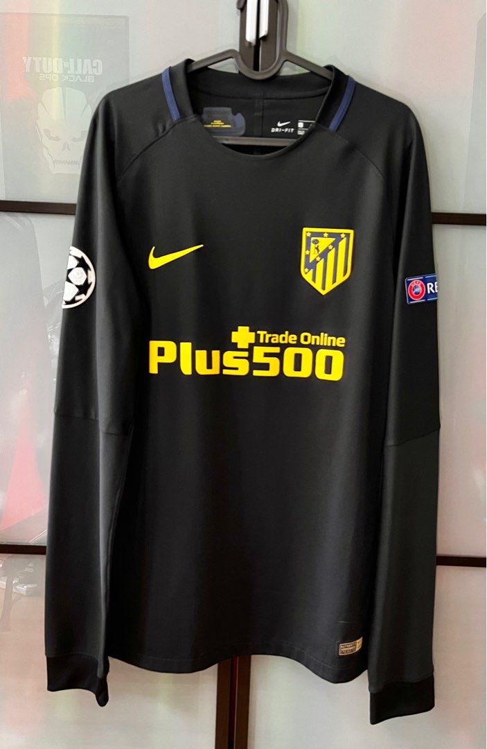 Atletico madrid jersey sales griezmann long sleeve
