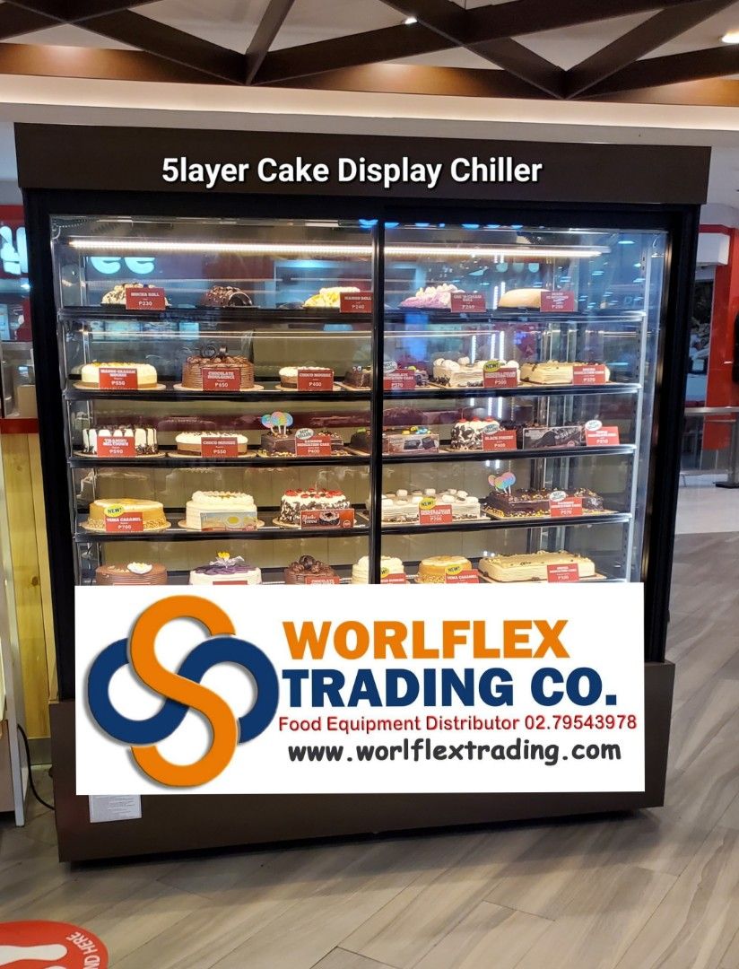 5Layer Cake Chiller Cake Display Chiller Display chiller showcase, TV