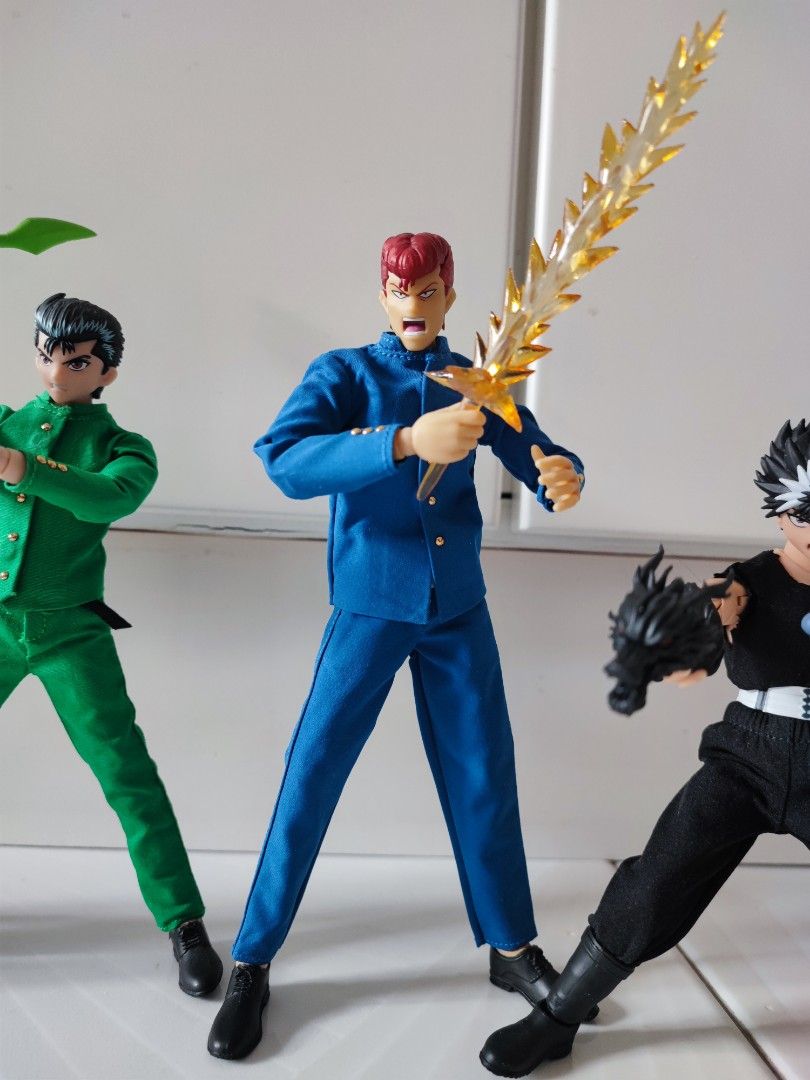 4隻一套98 新gt 大聖模型1 12 Shf比例figure 幽遊白書浦飯幽助飛影桑原藏馬dasin Model Gt 興趣及遊戲 玩具 遊戲類