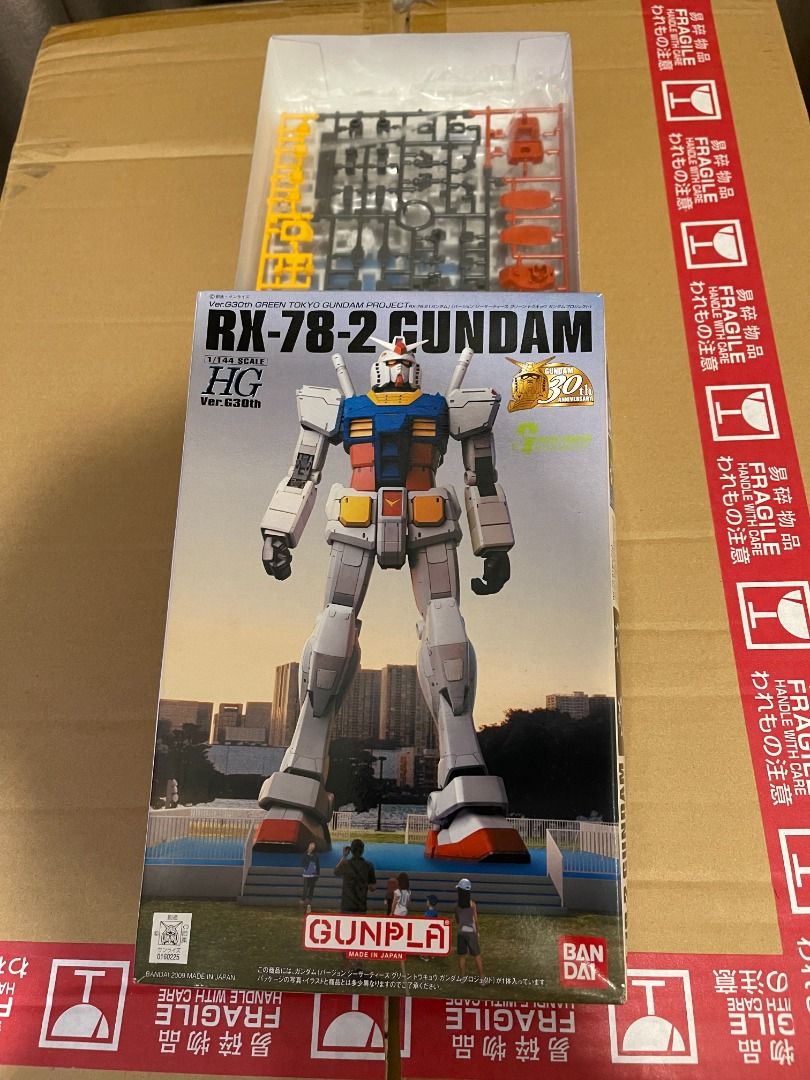 おトク 非常に良い HG 1 144 GUNDAM Ver.G30th フルカラーメッキVer