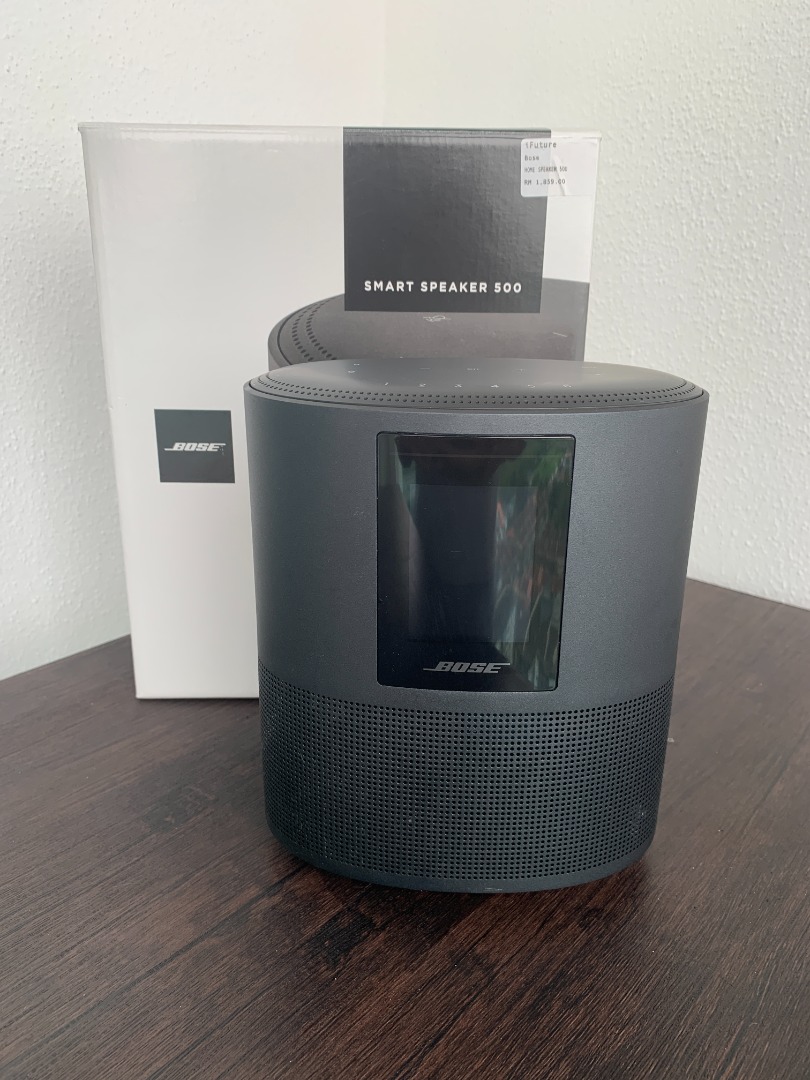 Google assistant bose home speaker 500 sales