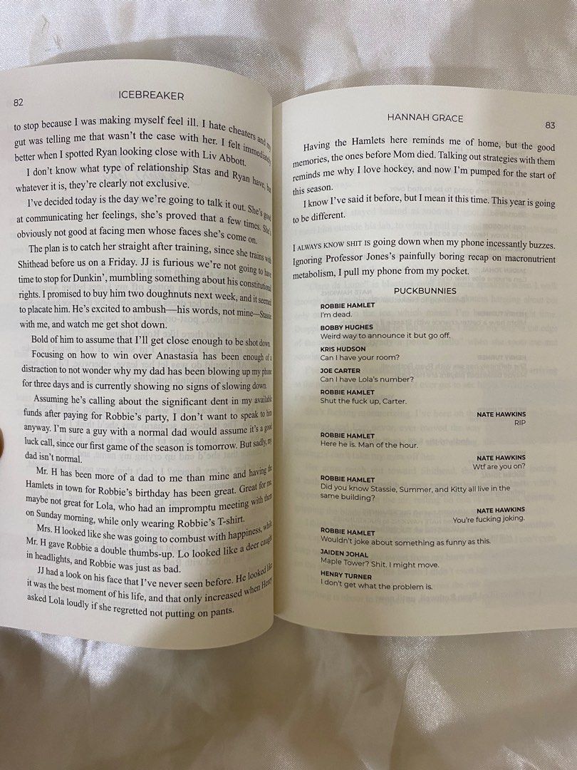 ⛸️ Icebreaker Hannah Grace ⛸️ Indie Edition, Hobbies & Toys, Books