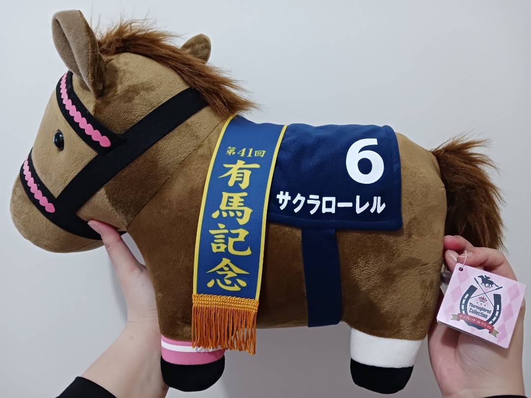 日本赛马Japanese Horse Race Racing Plushie Big Xl Plush Doll 