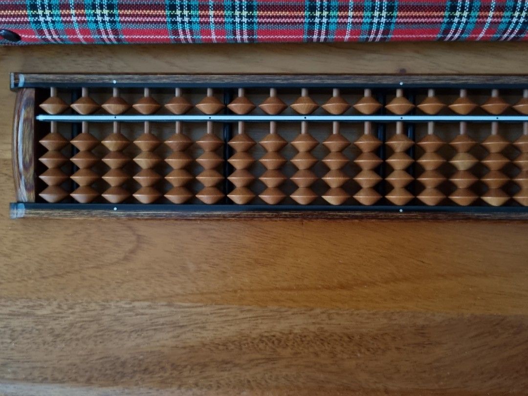 Japan Abacus (tomoe soroban from japan) with case, Hobbies & Toys