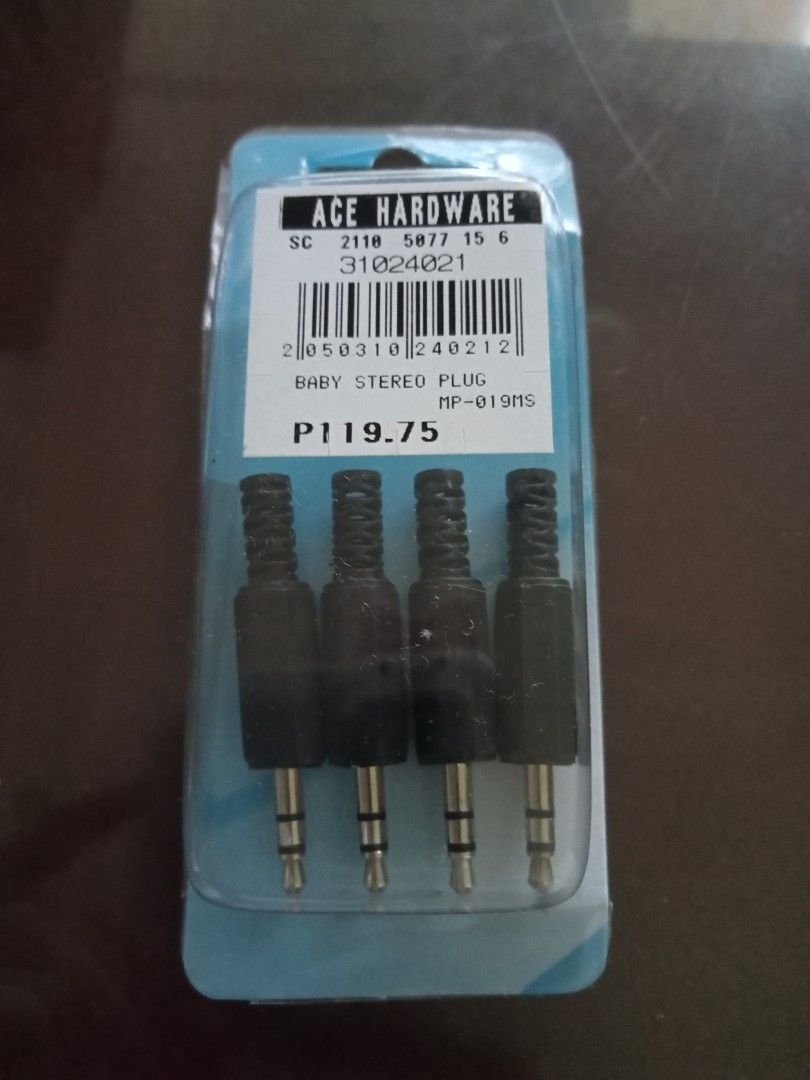 Ace Hardware Baby Stereo Plug Connector, TV & Home Appliances ...