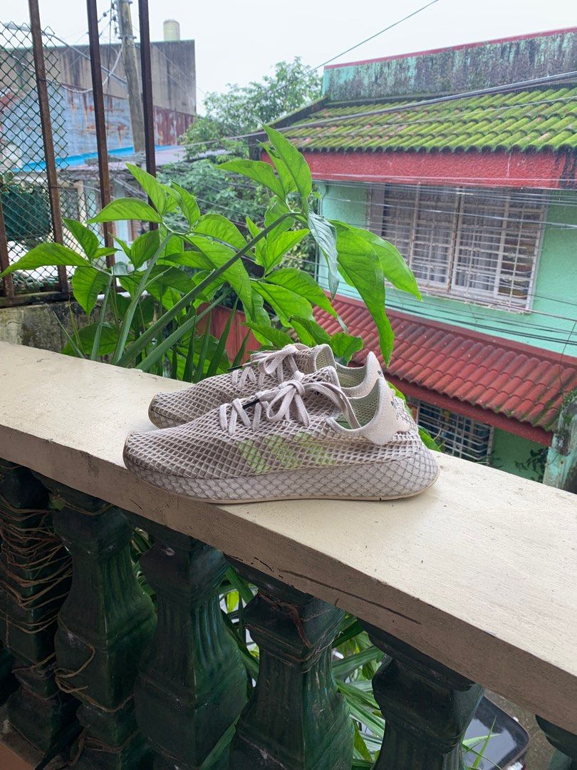 Adidas Deerupt Runner Beige Men s Fashion Footwear Sneakers