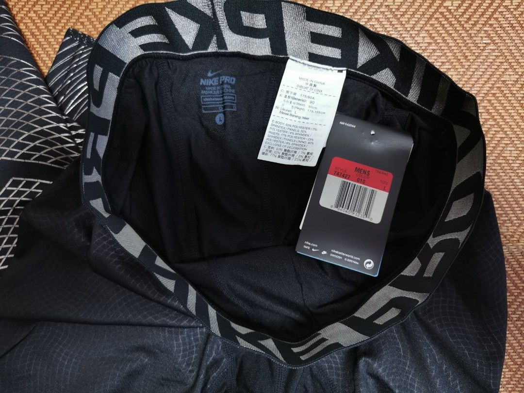Nike hypercool three quarter tights mens clearance