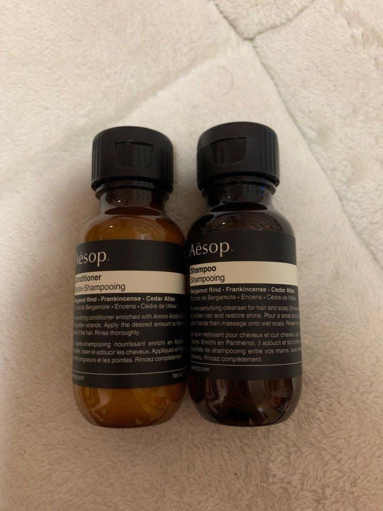 Aesop Travel Set Shampoo Conditioner, Beauty & Personal Care, Hair on
