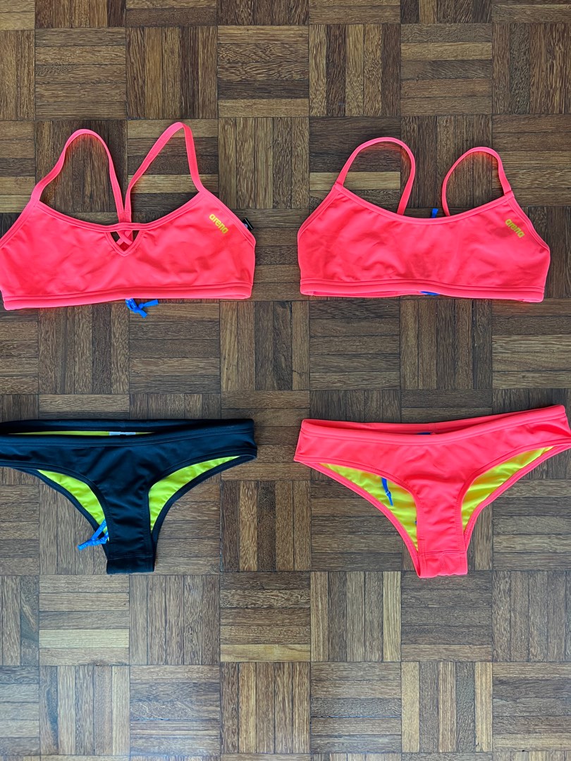 Bikini Arena Fun Planet Bralette - Costume Intero Donna In Tessuto Riciclato, Coppe Rimovibili
